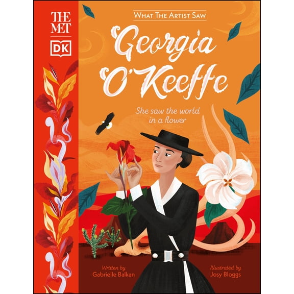 Pre-Owned The Met Georgia O'Keeffe: She Saw the World in a Flower (Hardcover) 0744033675 9780744033670