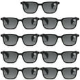 thumbnail image 1 of 9 Pairs Mens Womens Unisex Reading Sunglasses Magnified Full Tinted Lens Sun Readers +0.75, 1 of 6