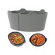 thumbnail image 1 of 2Pcs Slow Cooker Divider Liner For 6 QT Pot Reusable Silicone Cooker Divider Insert Leakproof Silicone Slow Cooker Liner Heat Resistant Dishwasher Saf, 1 of 5