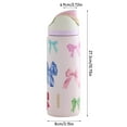 thumbnail image 3 of Bouteille d'Eau Isolée en Acier Inoxydable 32oz Freesip Check Me Out Color Drop, 3 of 6