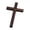 Brown, variant on Beige Solid Wood Cross Tabletop Decoration Natural Wood Tone For Easter Church Supplies Home Or Office Decor