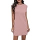 thumbnail image 1 of Vestido sin mangas de rayas jacquard de verano para mujer - Cintura imperio, corte holgado, largo hasta la rodilla, para vacaciones - Tallas S-XXL, 1 of 8