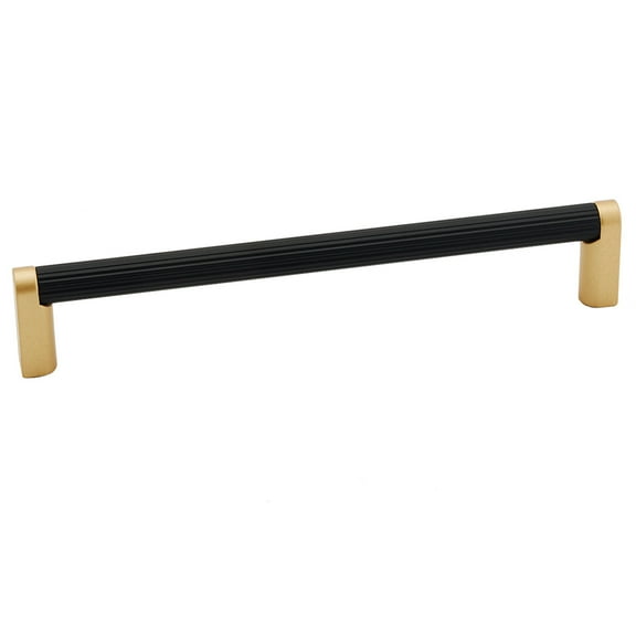 Alno Alta-Moda-Ribbed-A2904-6 Alta Moda 6" Center To Center Modern Ribbed Round Cabinet