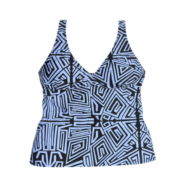 NW Sales Connection NWSC Women's Plus Size Swimsuit Tankini Top