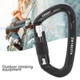 thumbnail image 1 of Safety Lock, Carabiner, Portable Climbing Carabiner for Outdoor Climbing Rescue, 1 of 7