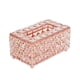 thumbnail image 4 of Soporte para caja de pañuelos Sincero multifuncional de Acero inoxidable y vidrio de borosilicato Oro rosa, 4 of 10