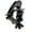Quick Release Versio-Black, variant on Adjustable Stage Hook Clamp with Anti-Slip Pad, Aluminum Magnesium Alloys for 25-30mm Tube Simple Installations
