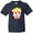 Navy, variant on Inktastic Cute Kawaii Popcorn Youth T-Shirt