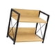 thumbnail image 4 of Organizador De Escritorio Para Hombres, Especiero, Soporte De Mesa, Estante De Exhibición, Escritorio, Estantería, Marrón Claro, 4 of 8