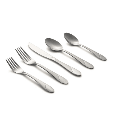 Gibson Home Griffen 61-Piece Flatware Set with Wire Caddy - Walmart.com