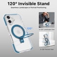 thumbnail image 3 of MyBat Pro Lure Series Case MagSafe Kickstand Ring for iPhone 16 - Blue, 3 of 7