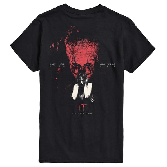 IT Movie - Close Your Eyes - Men's Short Sleeve Graphic T-Shirt