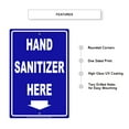 thumbnail image 2 of Notice Available Here Store Display Safety Notice Outdoor Health and Safety Unique Office Display Novelty Aluminum Metal Sign 12"x18", 2 of 5