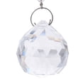 thumbnail image 3 of 2pcs Faceted Glass Ball Chandelier Suncatchers Prisms with Alloy Beads Green 190mm, 3 of 8