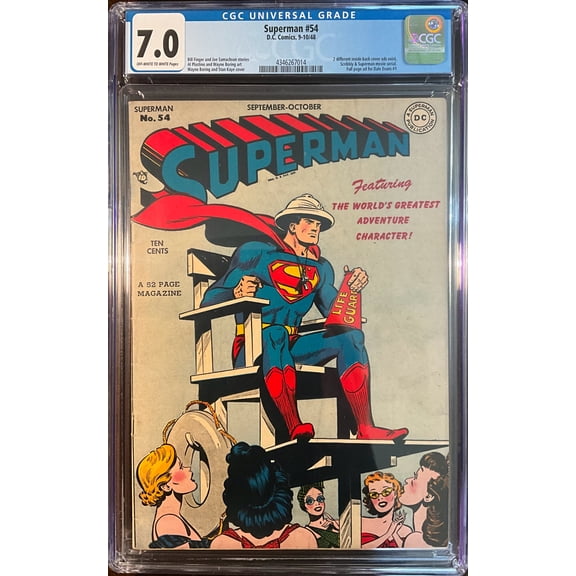 Superman #54 - CGC 7 Comic Book