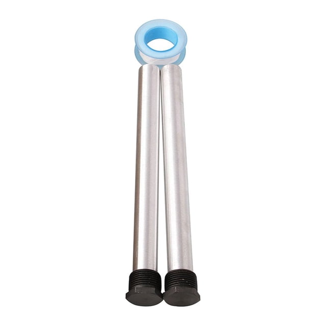 Varilla de ánodo de metal NPT3 / 4 21x235mm para caldera calentador de agua eléctrico Ánodo de aleación anticorrosión con cinta de sellado de rosca de Soledad Varilla de ánodo RV NUEVO