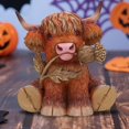 thumbnail image 5 of Weighted Highland Cow Plush Toys, Giant Highland Cow Gift Plush Toy,Adorable Stuffed Animal for Kids and Adults Highland Cattle Plushie Decor, 5 of 6