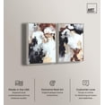 thumbnail image 2 of Moments of Serenity Canvas Print Abstract Wall Decor Set by Art Remedy, Silver Frame, 20 x 30, 2 of 6