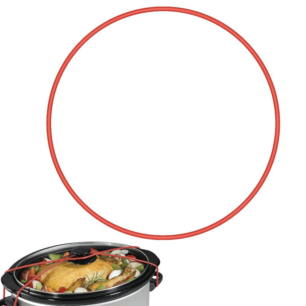 Tohuu Slow Cooker Lid Strap Portable Slow Cooker Securing Safe Pot