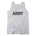 thumbnail image 2 of Rothco Grey Army Tank Top - 60080 - X-Large, 2 of 2