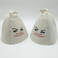 thumbnail image 4 of Gorro de Sauna 4pcs, Gorro de Sauna, Gorro de Sauna, Gorro de Schapka, Gorro de Sauna, Sombrero de Fieltro kusrkot Gorro Sauna Gorro Banya, 4 of 8