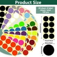 thumbnail image 2 of 160 PCS Colored Large Round Dot Stickers, 50mm Round Colored Coding Self-Adhesive Label Stickers, 20 Colors/Sheets Dot Stickers for Marking, Organizing, Sorting, 2 of 6