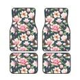 thumbnail image 1 of LAKIMCT Pink Magnolia Flower Car Mats, Neoprene Front Rear Floor Mats for Cars, Waterproof Anti-Slip Car Floor Mats Full Set, Universal(4 Pcs), 1 of 6