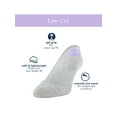 thumbnail image 5 of PEDS Women's Low Cut Lightweight Liner Socks, 6 Pairs, 5 of 6