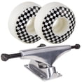 thumbnail image 2 of Cal 7 Skateboard Package Combo with 5.25 inch Silver Trucks, 52mm 99A Wheels, Complete Set of Bearings and Steel Hardware (Raceway Wheels), 2 of 2