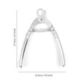 thumbnail image 3 of Qaailabf Stainless Steel Field Snail Tail Scissors | Durable Rust-Resistant Design | Ergonomic Grip | Efficient Lever Cutting Tool | Seafood Preparation Accessory | 1 Pack, 3 of 10