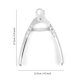 thumbnail image 3 of Stainless Steel Field Snail Tail Cutter | Snail Tail Removal Scissors | Ergonomic Grip | Durable Wear-Resistant Tool | Efficient Lever Design | 1 Piece | Easy-Clean Maintenance, 3 of 9