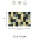 thumbnail image 2 of Tapete Minimalista Geométrico Beige 40x60 cm, 2 of 2