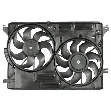 Agility Auto Parts 6010340 Dual Radiator and Condenser Fan Assembly for Ford Lincoln Specific Models