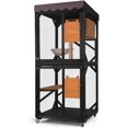 thumbnail image 1 of Aivituvin Catio Enclos Extérieur pour Chat - Roues, Boîte de Repos, Poteau à Griffer pour Chat, Plateforme de Saut - Maison Extérieure Parfaite pour Chats, 1 of 8