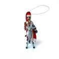 thumbnail image 3 of African Santa on a Donkey Ornament, Fair Trade Handmade in Uganda, 3 of 3