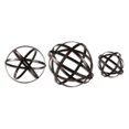 thumbnail image 1 of Uttermost Stetson Sphères Ouvertes Bronze Foncé - Lot de 3, 1 of 2
