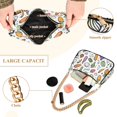 thumbnail image 2 of FORMRS Womens Shoulder Bag with Chain Strap Clutch Purse Cute Tote Handbag, Purple Vegetables Pattern, 2 of 7