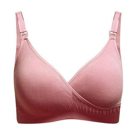 European and American maternity underwear wireless front buckle breast milk bra plus size nursing bra