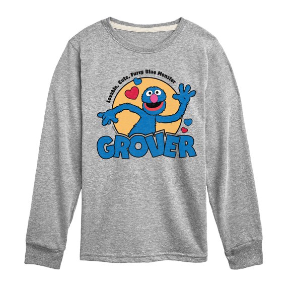 Sesame Street - Grover - Toddler and Youth Long Sleeve T-Shirt