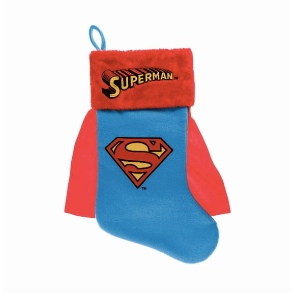 DC Comics Superman Holiday Stocking 20"