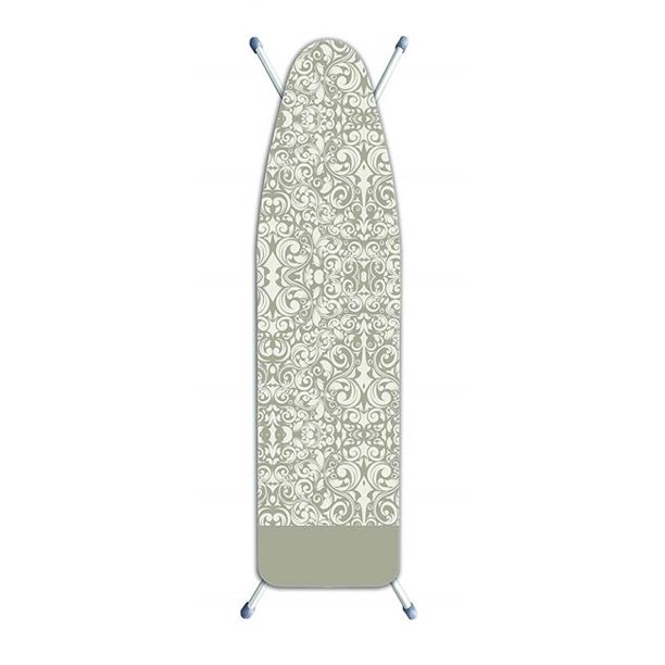 15 x 54 in. Deluxe Extra Thick Damask Ironing Board Cover, Beige