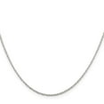 thumbnail image 2 of 925 Sterling Silver Rope Chain Styles Necklace 1.25 mm Loose 30 inch, 2 of 4