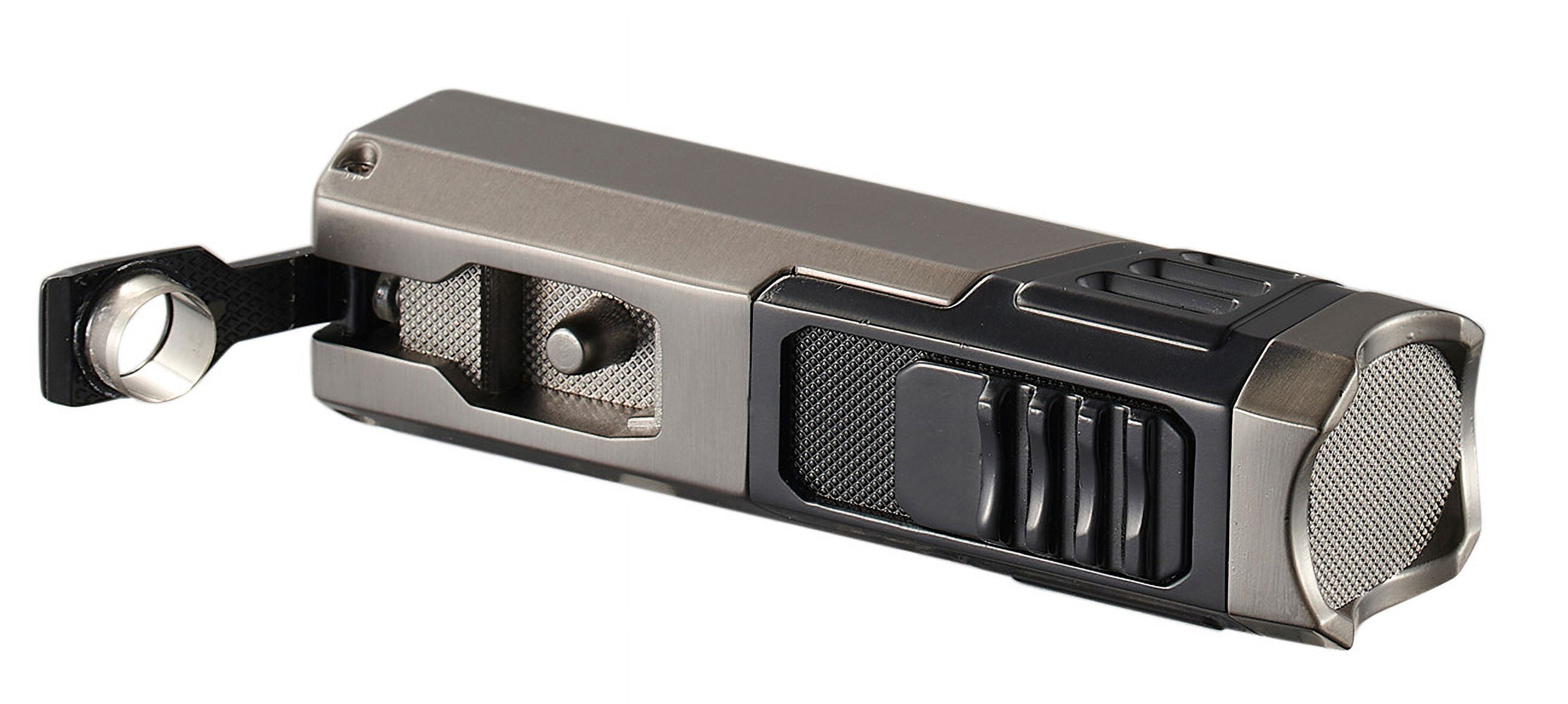 Visol Capitan Quad Flame Torch Lighter - Gunmetal