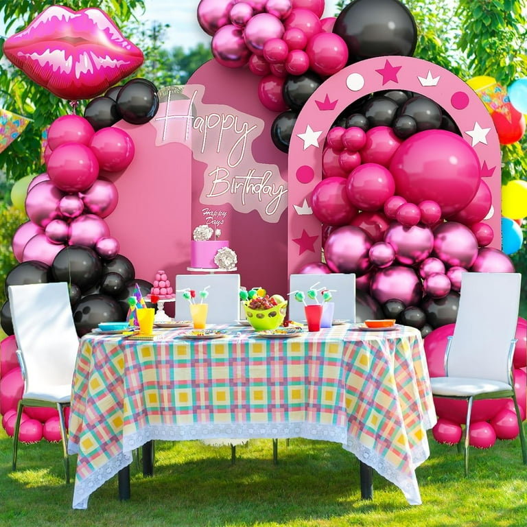 Black barbie balloons hotsell