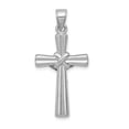 thumbnail image 4 of FB Jewels 14k White Gold Reversible Crucifix /Cross Pendant, 4 of 4