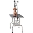 thumbnail image 2 of Falnatco 36 Inch Professional Dog Grooming Table Adjustable Heavy Duty Portable Pet Grooming Table with Arm Noose Mesh Storage Tray for Dogs and Cats, 2 of 9