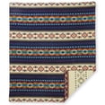 thumbnail image 2 of Ultra Soft Southwestern Rainbow Handmade Woven Blanket, 2 of 6