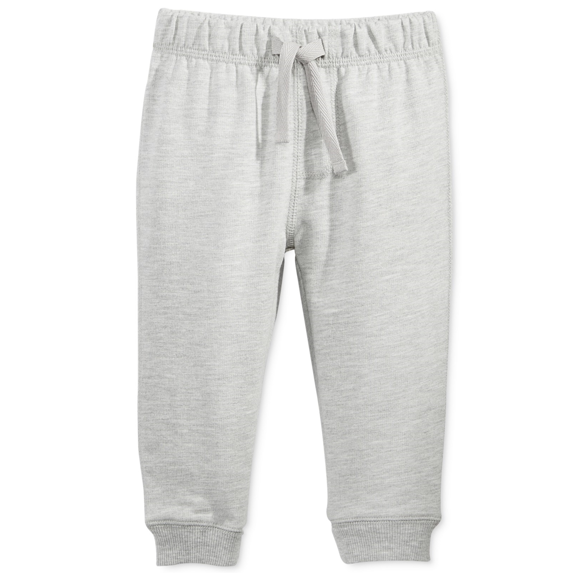 First Impressions Boys Knit Casual Jogger Pants, grey, 12 mos