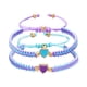 thumbnail image 2 of Pulseras de pareja con temática de San Valentín. Linda pulsera ajustable para pareja. Regalo ideal para San Valentín. Pulsera de metal., 2 of 6