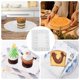 thumbnail image 2 of 170 Sheets Mini Round Lace Doilies Paper Placemat Decorative Coaster Cake Paper Mat, 2 of 4